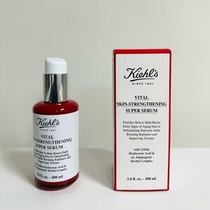 Kiehl’s-Vital Skin Strengthening Hyaluronic Acid Super Serum 3.4oz/100ml NIB